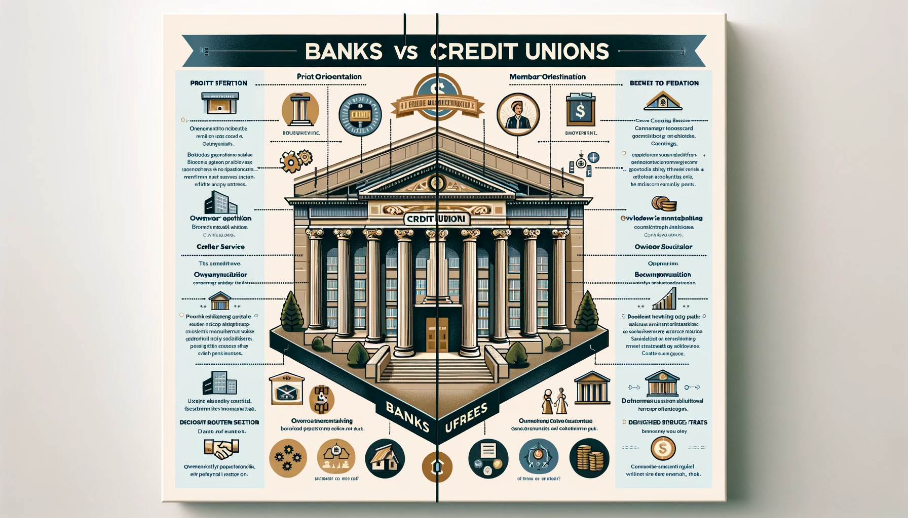 What’s the key differences between Banks and Credit Unions?