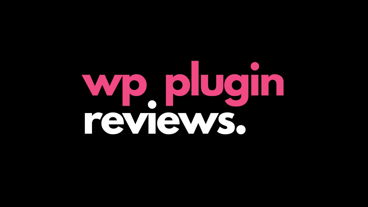 wordpress plugin reviews